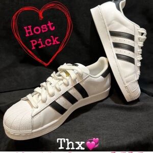 Superstar Classic White Black Trainer Sneaker US 8.5 W NWT
Adidas